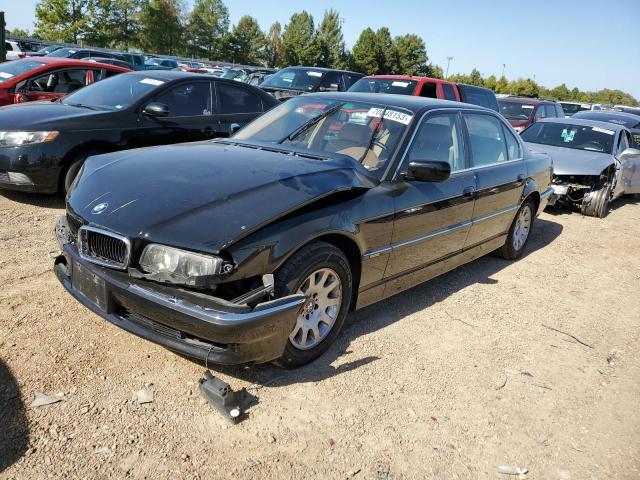 BMW 740 IL 2001 with VIN WBAGH83491DP26855 - Photo from auction