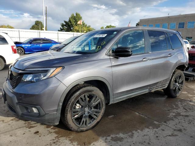 HONDA PASSPORT S 2021 with VIN 5FNYF8H23MB033104 - Photo from auction