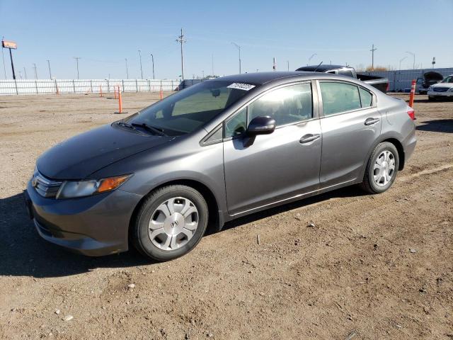 Photo 1 from auction – 2012 HONDA CIVIC HYBR with VIN JHMFB4F20CS006215