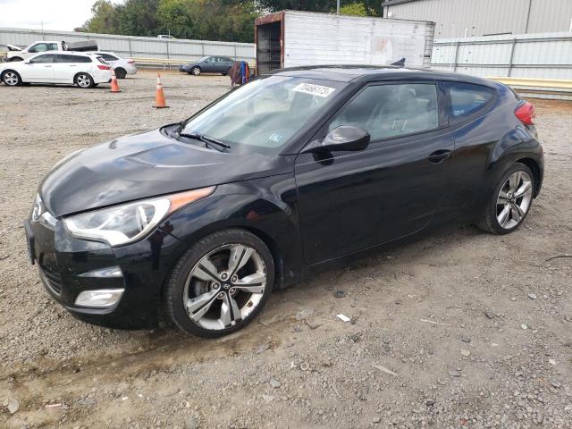 HYUNDAI VELOSTER 2013 with VIN KMHTC6AD2DU141705 - Photo from auction