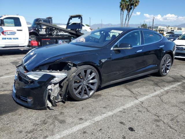 TESLA MODEL S 2013 with VIN 5YJSA1DPXDFP23106 - Photo from auction