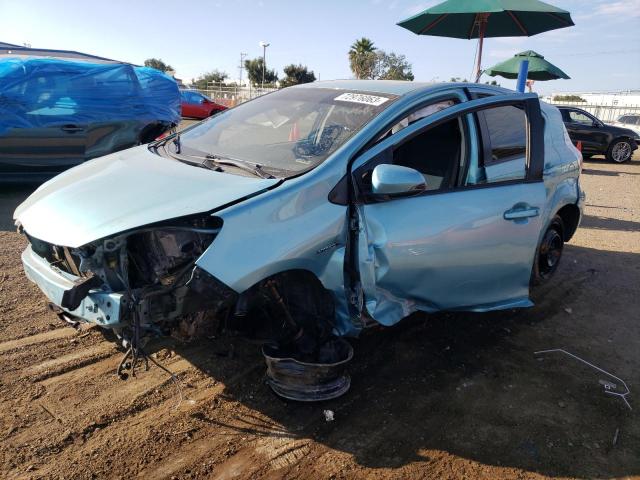 TOYOTA PRIUS C 2014 with VIN JTDKDTB33E1072687 - Photo from auction