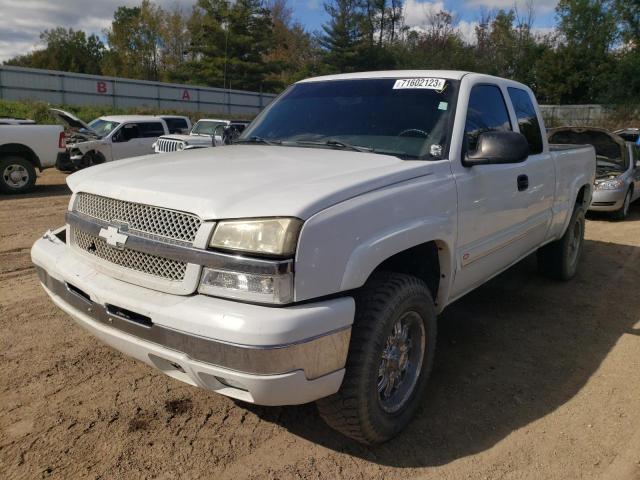 CHEVROLET 1500 SILVE 2004 with VIN 1GCEK19T64E172786 - Photo from auction