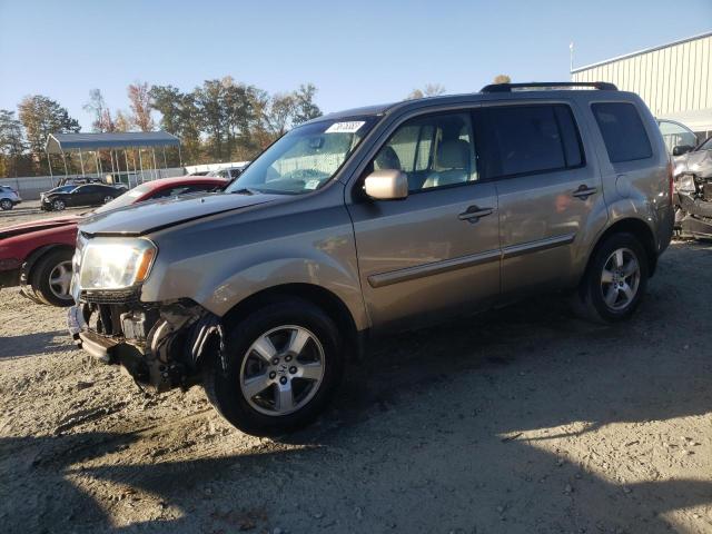 HONDA PILOT EXL 2009 with VIN 5FNYF38579B013636 - Photo from auction