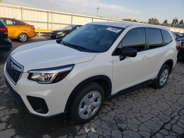 SUBARU FORESTER 2019 with VIN JF2SKAAC5KH583785 - Photo from auction