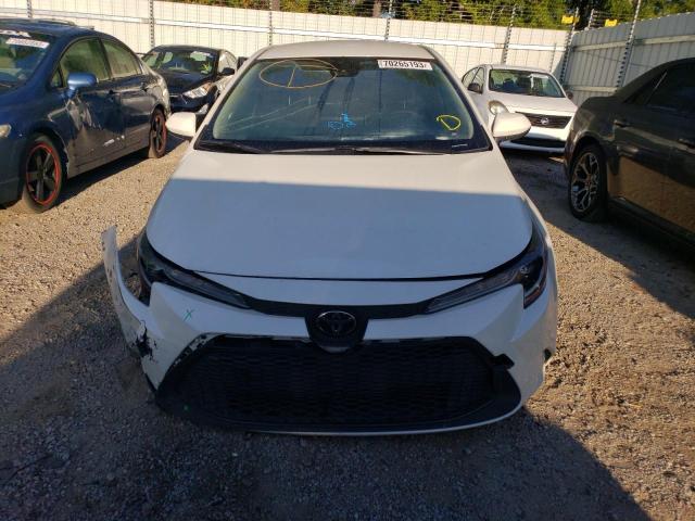 Photo 5 from auction – 2021 TOYOTA COROLLA LE with VIN JTDEPMAE9MJ136193
