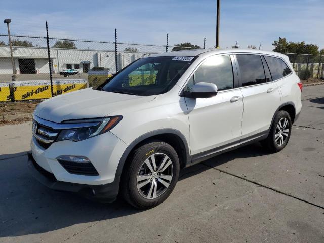 HONDA PILOT EXL 2016 with VIN 5FNYF6H59GB016908 - Photo from auction