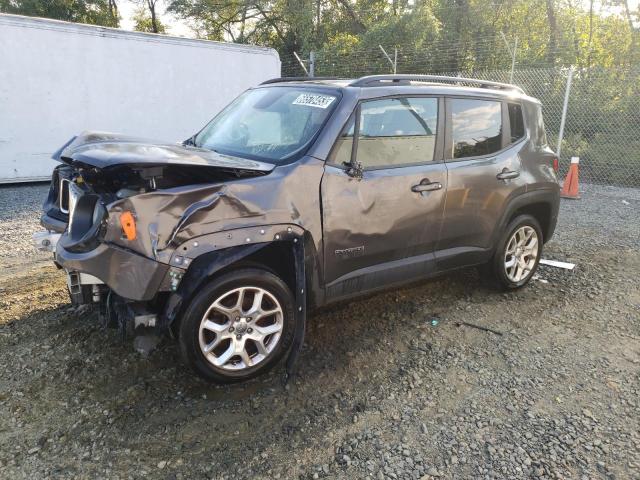 JEEP RENEGADE L 2017 with VIN ZACCJBBB2HPF91880 - Photo from auction