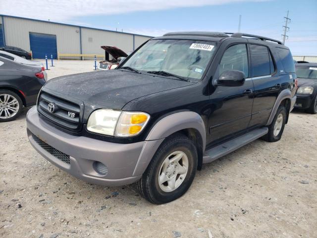 TOYOTA SEQUOIA SR 2001 with VIN 5TDZT34AX1S014134 - Photo from auction