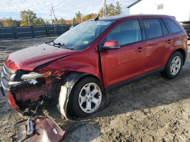 FORD EDGE SEL 2014 with VIN 2FMDK4JC1EBB09371 - Photo from auction