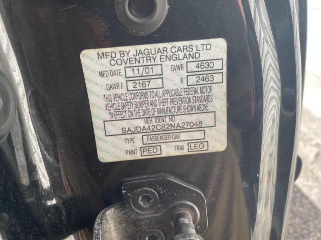 Photo 10 from auction – 2002 JAGUAR XK8 with VIN SAJDA42C82NA27048