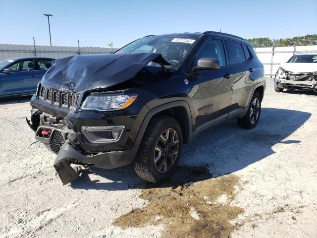 JEEP COMPASS TR 2017 with VIN 3C4NJDDB3HT646864 - Photo from auction