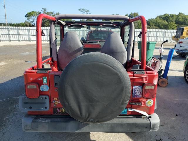 Photo 6 from auction – 2000 JEEP WRANGLER / with VIN 1J4FA29PXYP762526