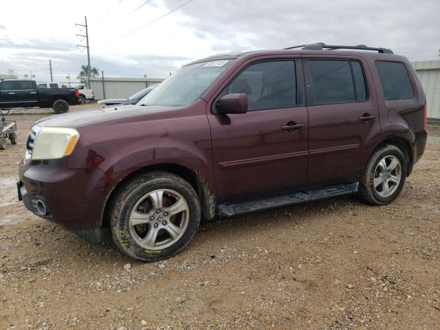 HONDA PILOT EXL 2013 with VIN 5FNYF3H5XDB017589 - Photo from auction