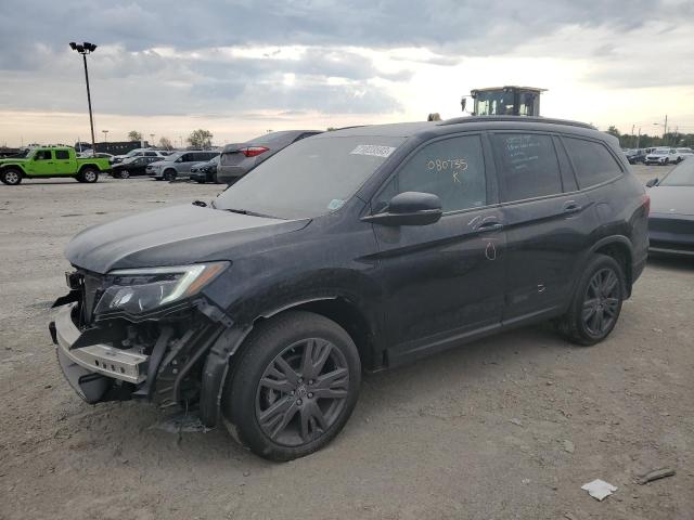 HONDA PILOT SPOR 2022 with VIN 5FNYF6H30NB080735 - Photo from auction