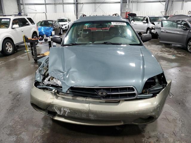 Photo 5 from auction – 2002 SUBARU LEGACY OUT with VIN 4S3BH665527641968