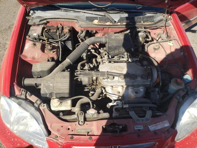 Photo 11 from auction – 1996 HONDA CIVIC CX with VIN 2HGEJ6429TH119152