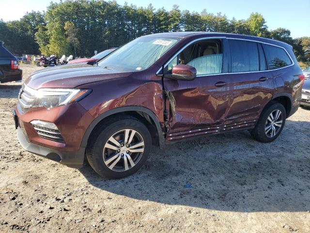 HONDA PILOT EXLN 2017 with VIN 5FNYF6H76HB057404 - Photo from auction