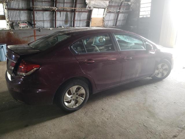 Photo 3 from auction – 2013 HONDA CIVIC LX with VIN 19XFB2F55DE266369