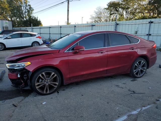 FORD FUSION TIT 2019 with VIN 3FA6P0D93KR152684 - Photo from auction