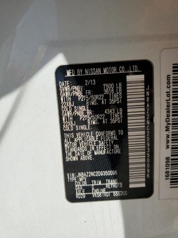 Photo 14 from auction – 2013 INFINITI QX56 with VIN JN8AZ2NC2D9350096