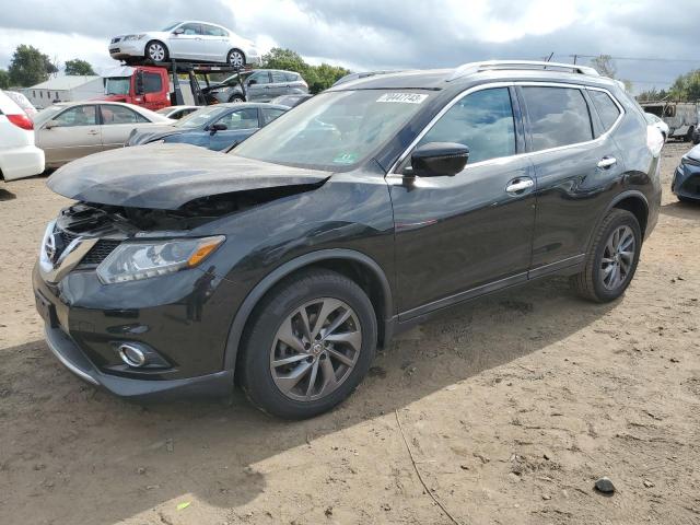 NISSAN ROGUE S 2016 with VIN 5N1AT2MV8GC765734 - Photo from auction