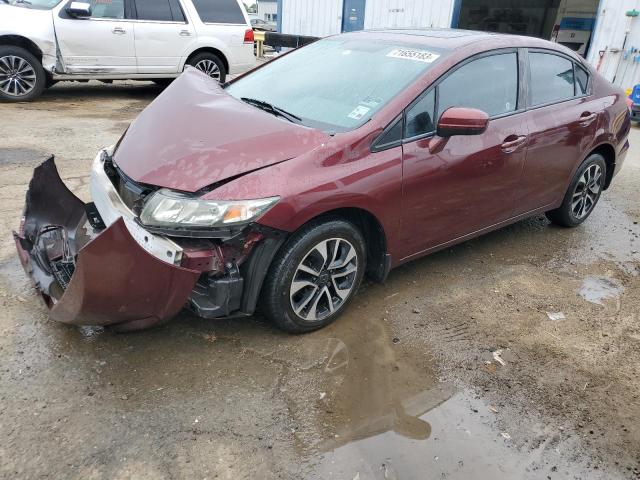 HONDA CIVIC EX 2015 with VIN 19XFB2F85FE021200 - Photo from auction
