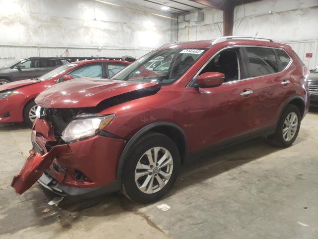 NISSAN ROGUE S 2016 with VIN KNMAT2MV1GP710510 - Photo from auction