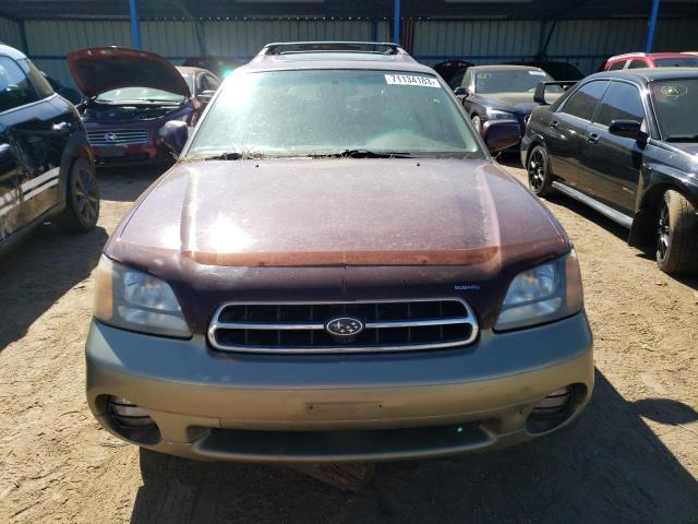 Photo 5 from auction – 2000 SUBARU LEGACY OUT with VIN 4S3BH6864Y7619698