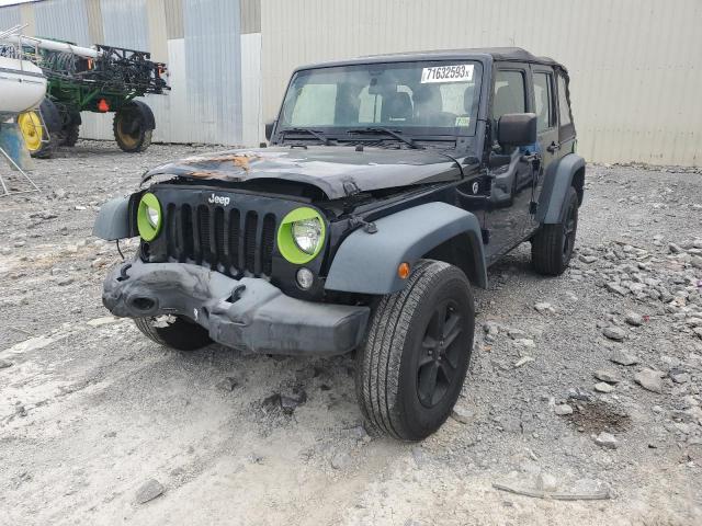 JEEP WRANGLER U 2015 with VIN 1C4BJWDG9FL696414 - Photo from auction