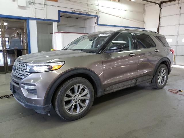 FORD EXPLORER L 2021 with VIN 1FMSK8FH3MGB03758 - Photo from auction