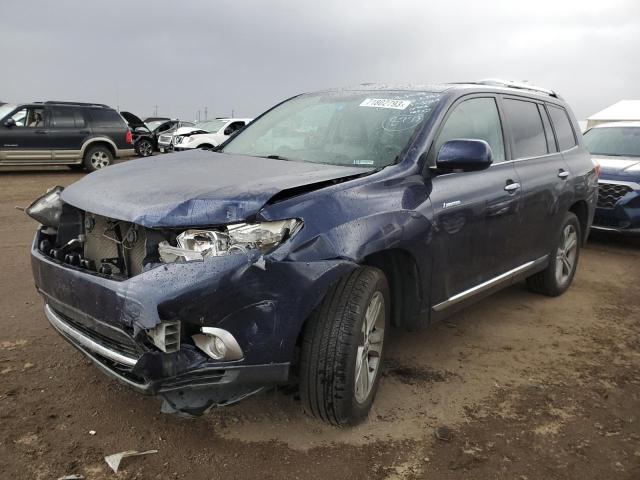 TOYOTA HIGHLANDER 2013 with VIN 5TDDK3EH2DS252170 - Photo from auction