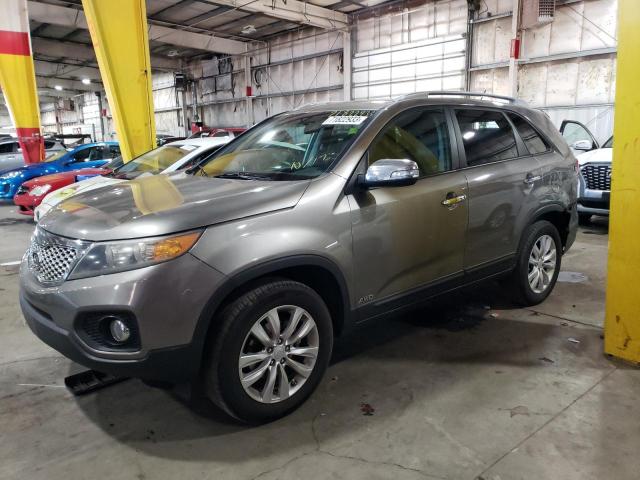KIA SORENTO EX 2011 with VIN 5XYKUDA29BG064507 - Photo from auction