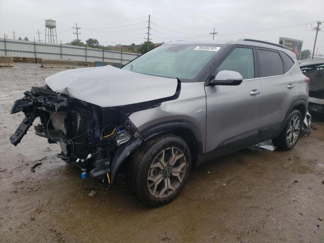 KIA SELTOS EX 2022 with VIN KNDERCAA2N7317300 - Photo from auction
