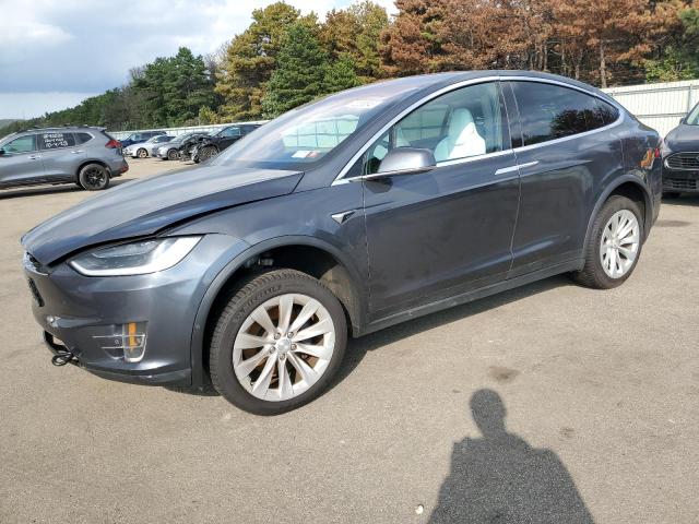 TESLA MODEL X 2020 with VIN 5YJXCBE2XLF223051 - Photo from auction