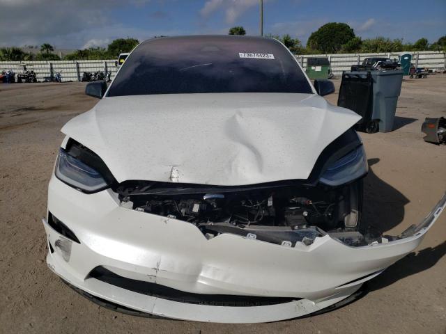 Photo 5 from auction – 2022 TESLA MODEL X with VIN 7SAXCBE67NF332303