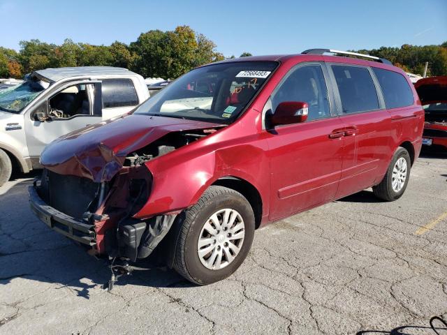 KIA SEDONA LX 2012 with VIN KNDMG4C79C6433234 - Photo from auction