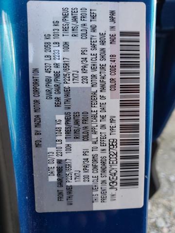 Photo 14 from auction – 2014 MAZDA CX-5 TOURI with VIN JM3KE4CY1E0327959