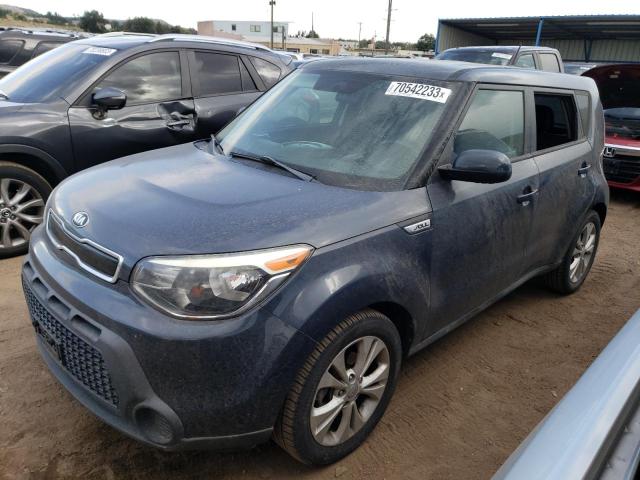 KIA SOUL + 2015 with VIN KNDJP3A53F7170638 - Photo from auction
