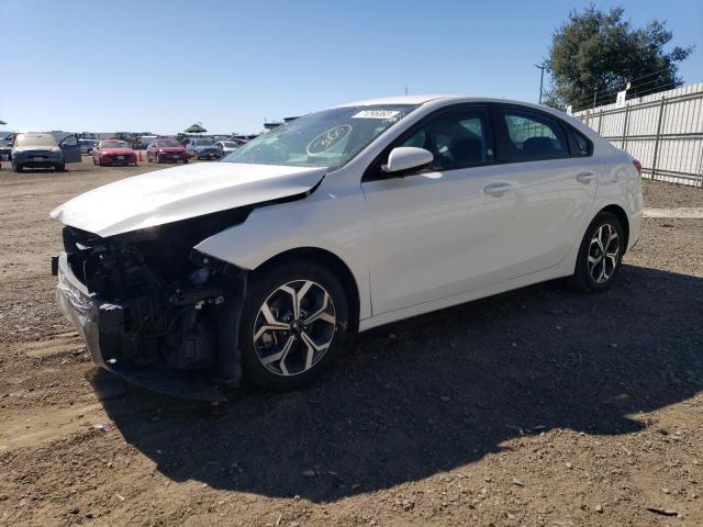 KIA FORTE FE 2021 with VIN 3KPF24AD8ME350471 - Photo from auction