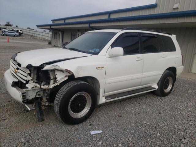 TOYOTA HIGHLANDER 2002 with VIN JTEHF21AX20087456 - Photo from auction