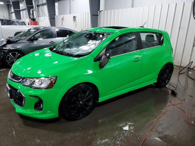CHEVROLET SONIC PREM 2017 with VIN 1G1JF6SB3H4145647 - Photo from auction