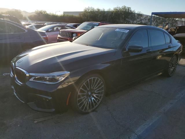 BMW 750 I 2017 with VIN WBA7F0C36HGM22163 - Photo from auction