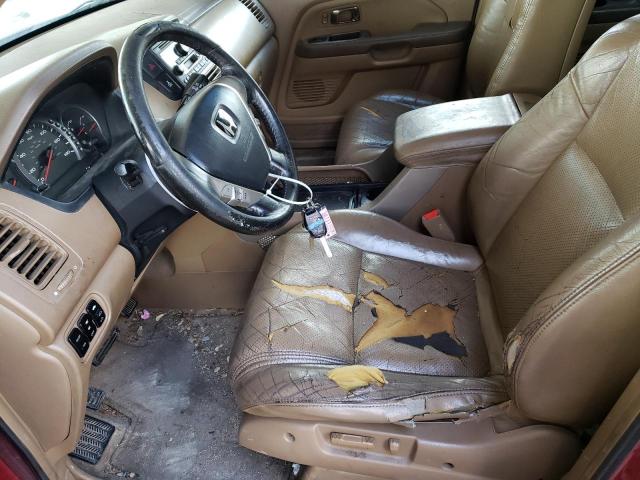 Foto 7 de la subasta – 2005 HONDA PILOT EXL con VIN 5FNYF18565B038056