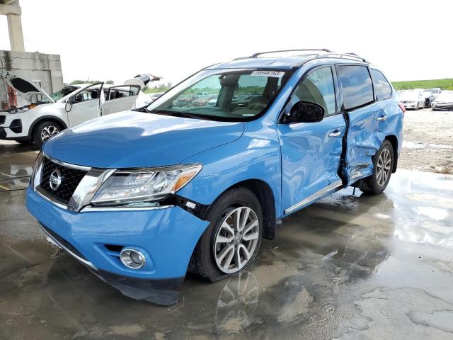 NISSAN PATHFINDER 2015 مع رقم تعريف المركبة 5N1AR2MN4FC677518 - صورة من المزاد