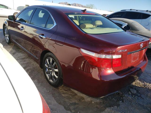 Photo 2 from auction – 2009 LEXUS LS 460 with VIN JTHBL46FX95089030