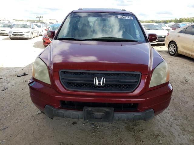 Foto 5 de la subasta – 2005 HONDA PILOT EXL con VIN 5FNYF18565B038056