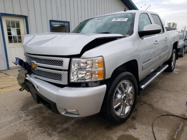 CHEVROLET SILVERADO 2013 with VIN 3GCPKTE77DG218499 - Photo from auction