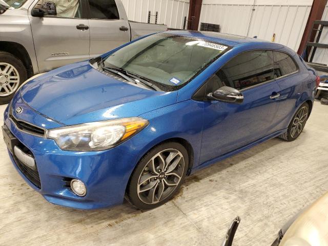 KIA FORTE SX 2015 with VIN KNAFZ6A32F5272540 - Photo from auction