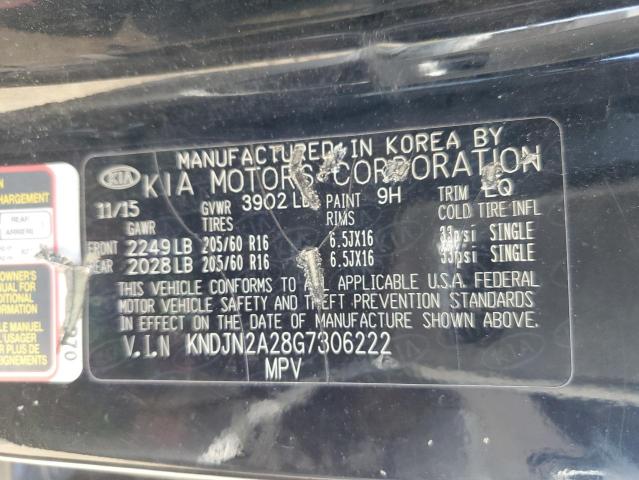 Photo 14 from auction – 2016 KIA SOUL with VIN KNDJN2A28G7306222